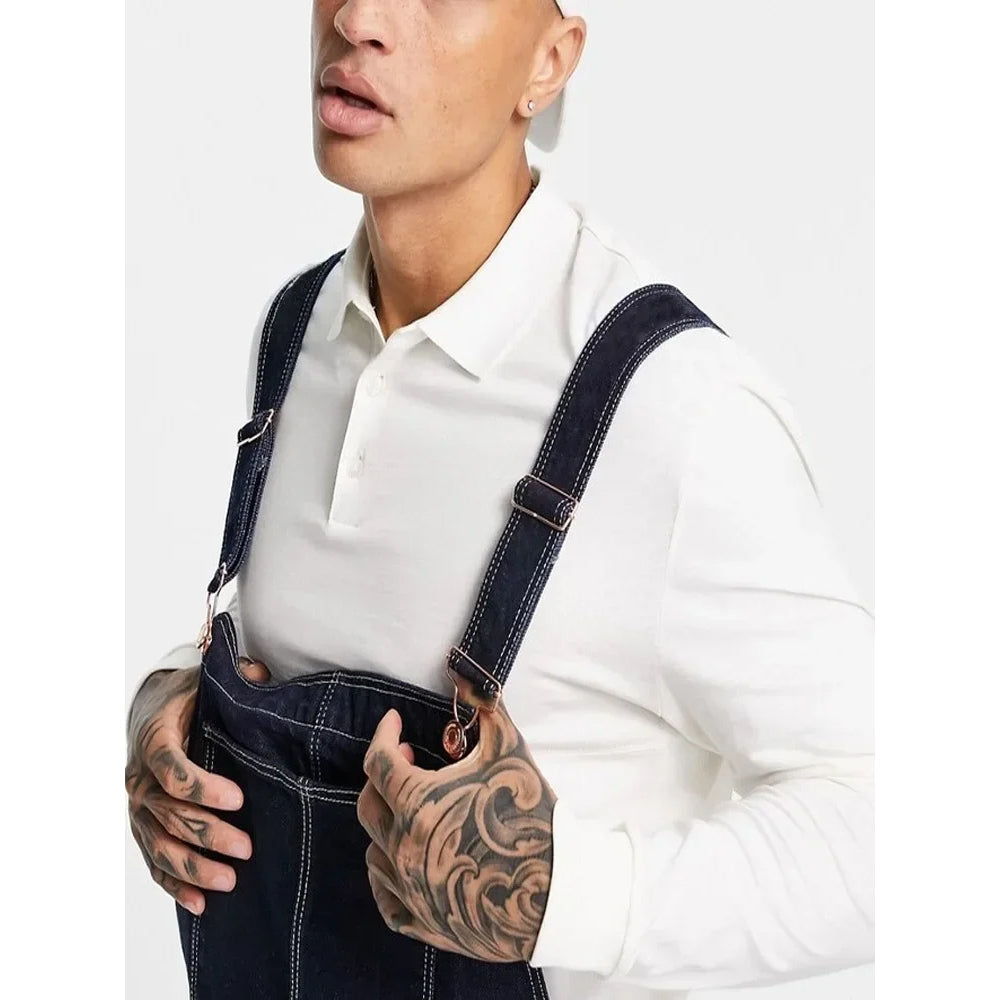 James Scott Utility Denim Overalls