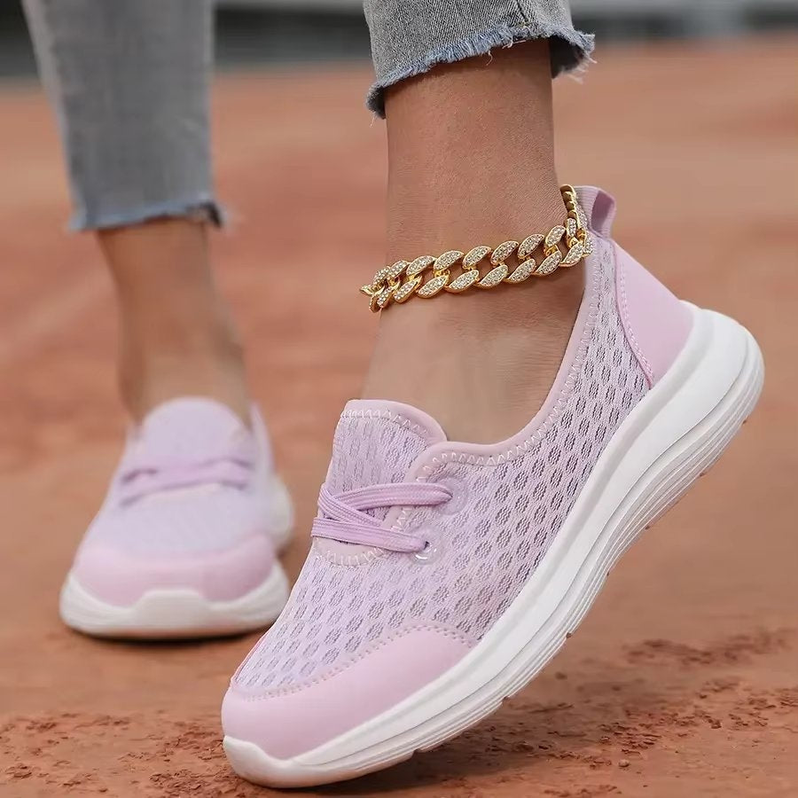 LightAir – Ladies Slip-On Mesh Walking Trainers