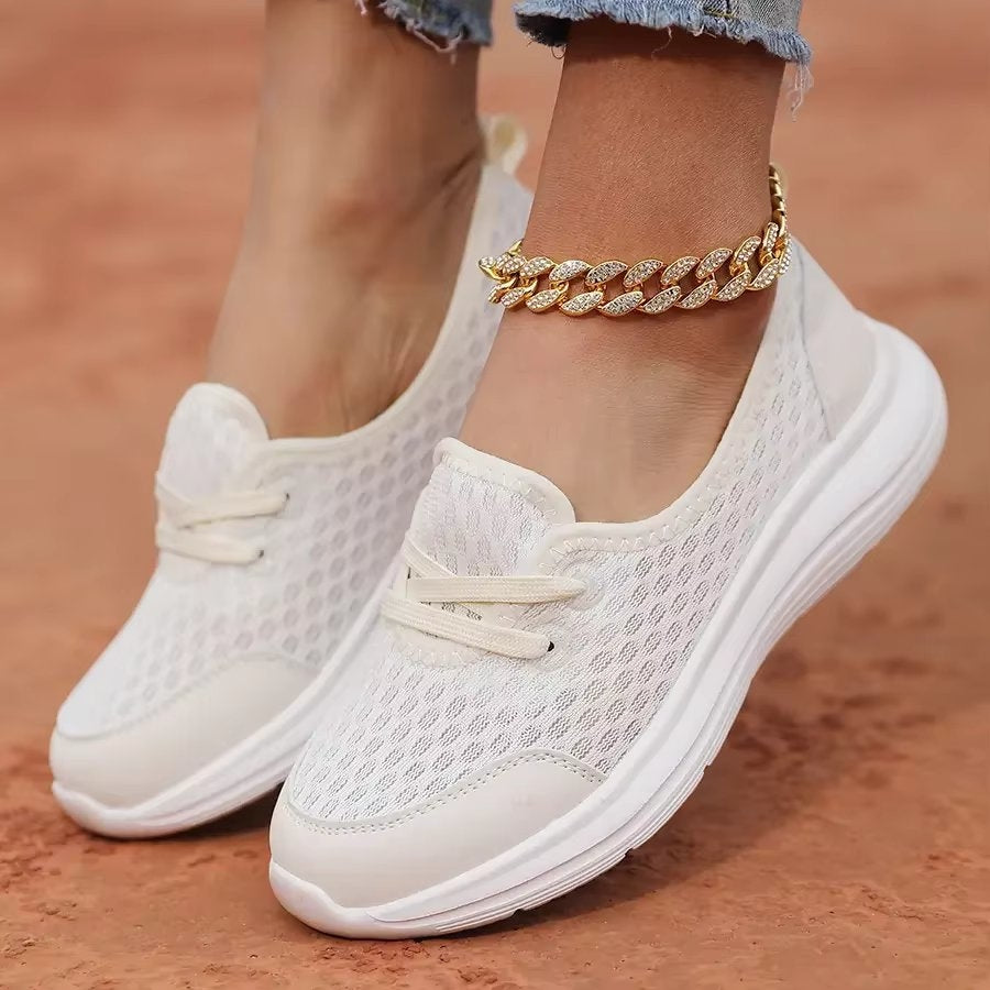 LightAir – Ladies Slip-On Mesh Walking Trainers