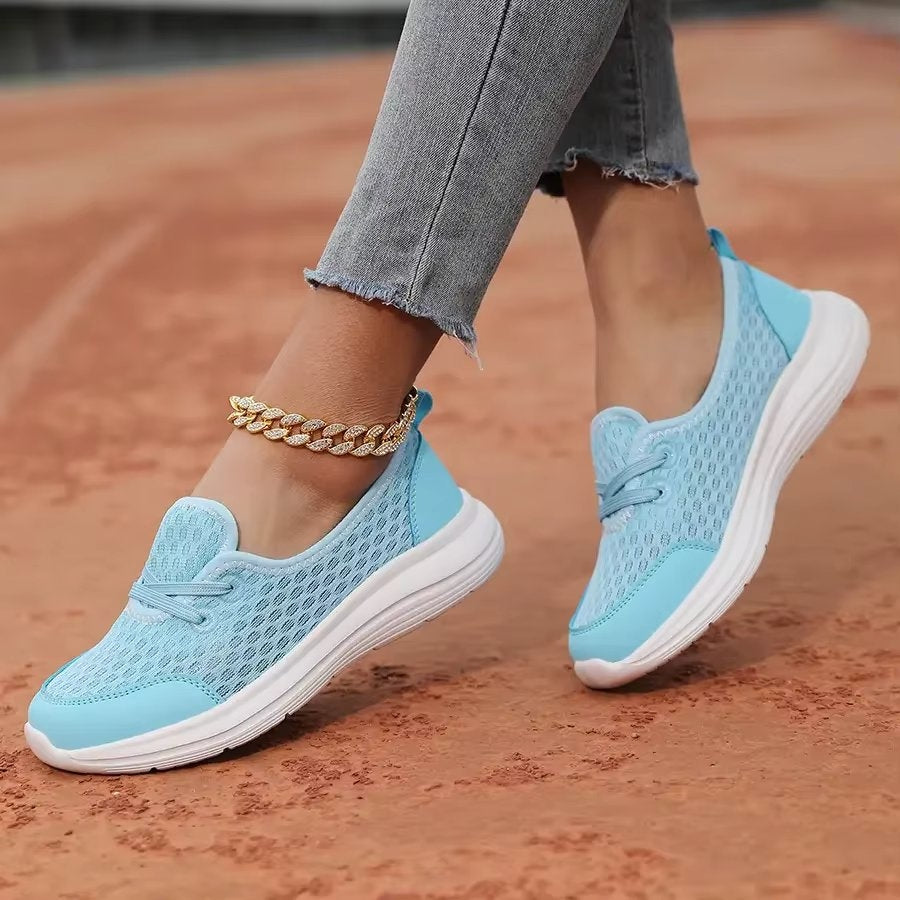 LightAir – Ladies Slip-On Mesh Walking Trainers
