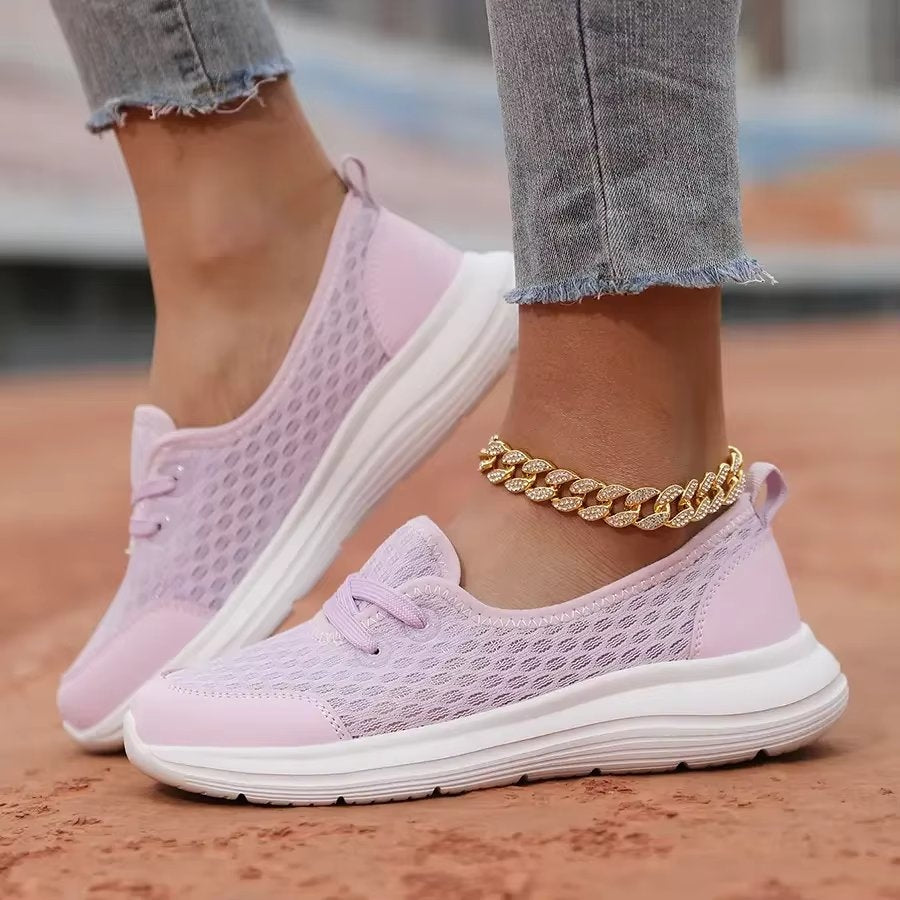 LightAir – Ladies Slip-On Mesh Walking Trainers