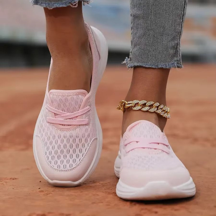 LightAir – Ladies Slip-On Mesh Walking Trainers