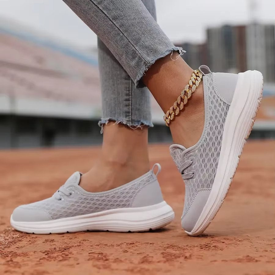 LightAir – Ladies Slip-On Mesh Walking Trainers