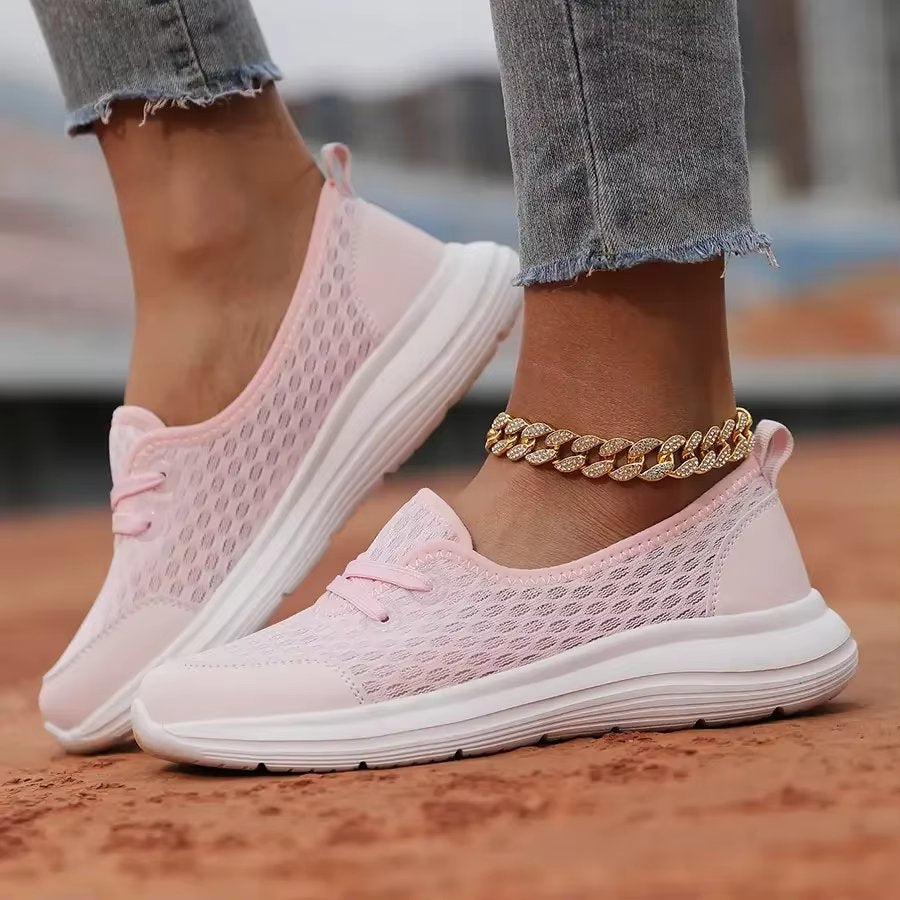 LightAir – Ladies Slip-On Mesh Walking Trainers