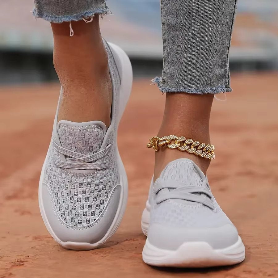LightAir – Ladies Slip-On Mesh Walking Trainers