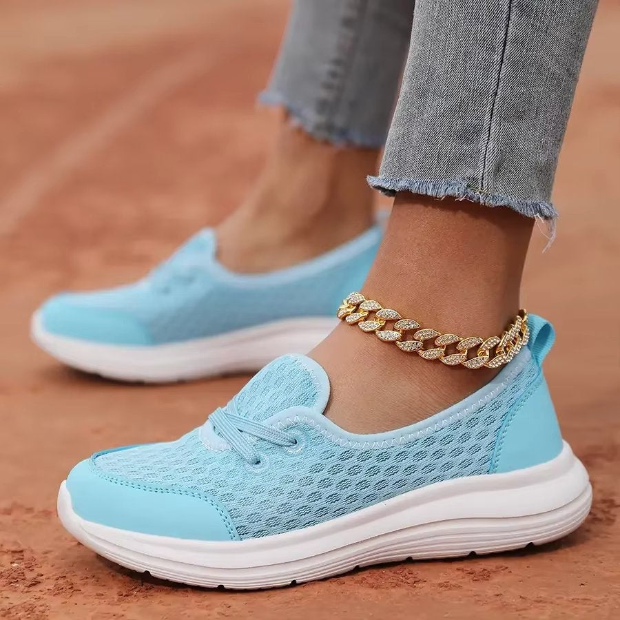 LightAir – Ladies Slip-On Mesh Walking Trainers