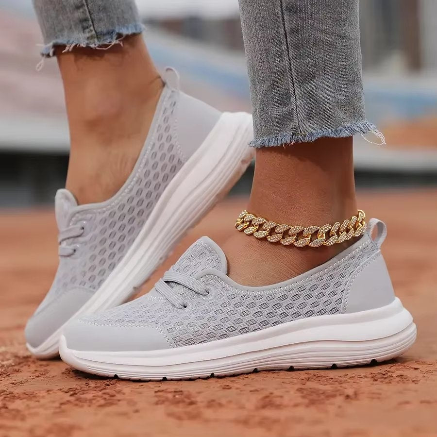 LightAir – Ladies Slip-On Mesh Walking Trainers