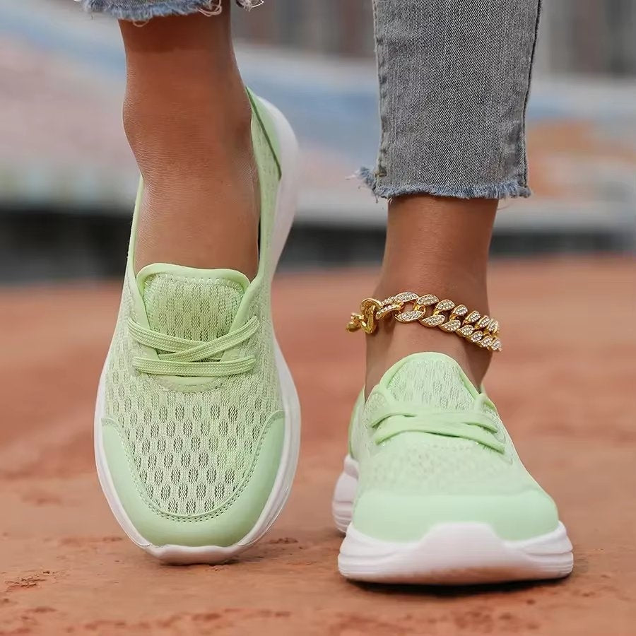 LightAir – Ladies Slip-On Mesh Walking Trainers