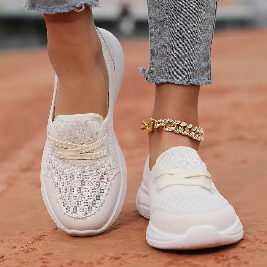 LightAir – Ladies Slip-On Mesh Walking Trainers