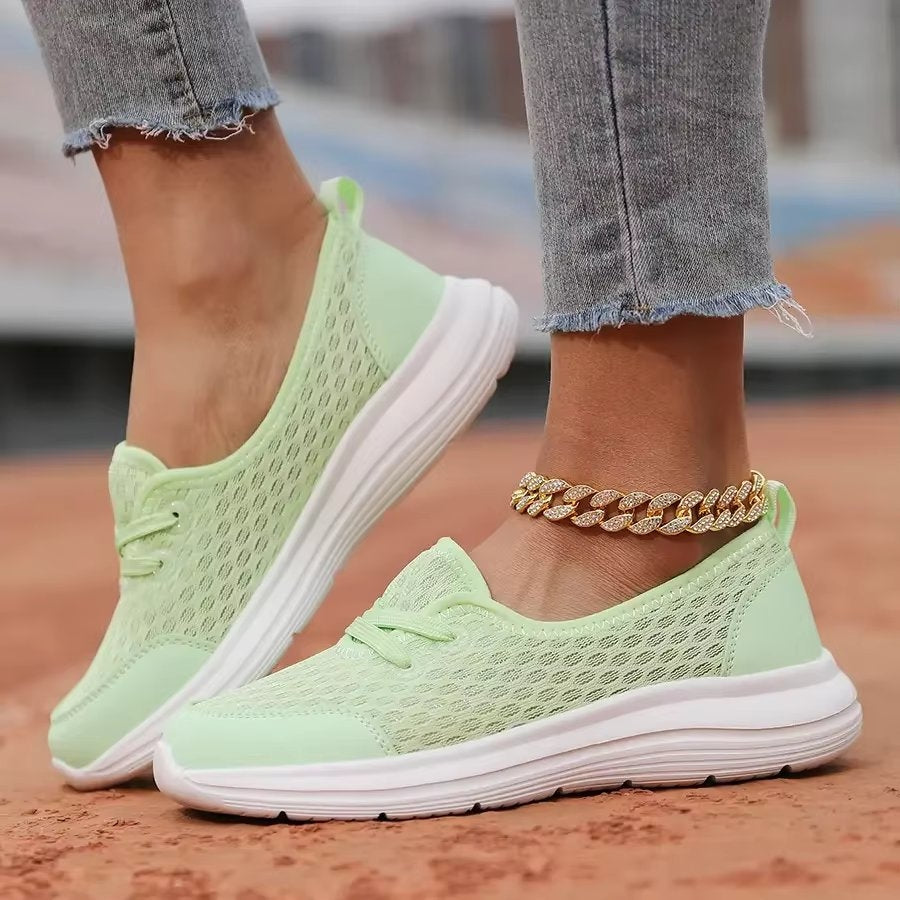 LightAir – Ladies Slip-On Mesh Walking Trainers