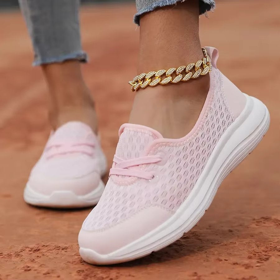 LightAir – Ladies Slip-On Mesh Walking Trainers