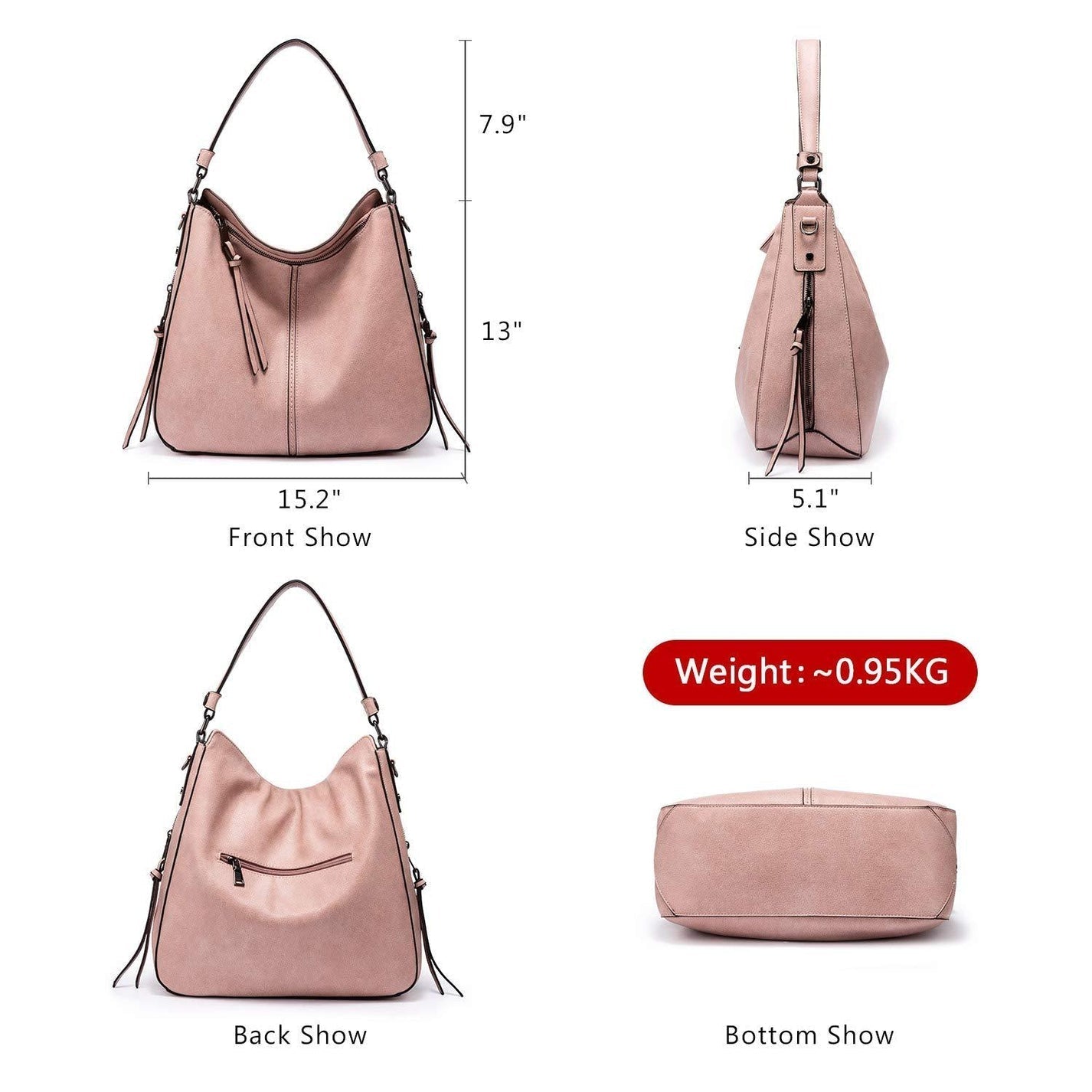 Brooklyn Tote Elegance | Large Capacity Shoulder Bag
