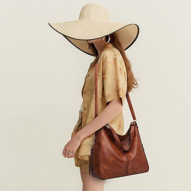 Brooklyn Tote Elegance | Large Capacity Shoulder Bag