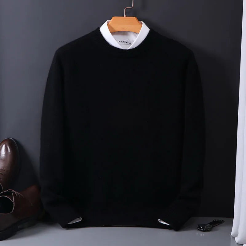 Levi - Stylish Soft Solid Color Sweater