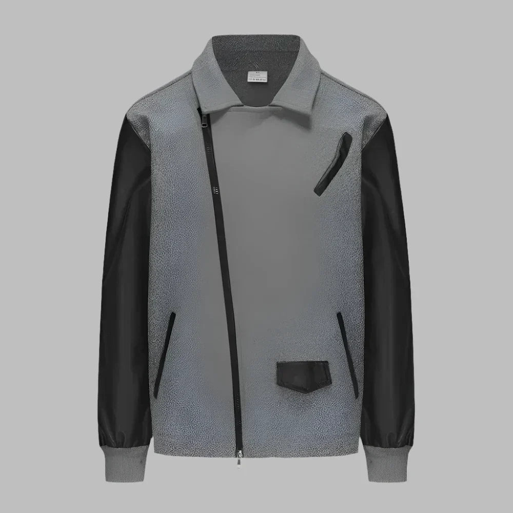 Javier Jacket - Two-Tone Elegance & Incomparable Comfort