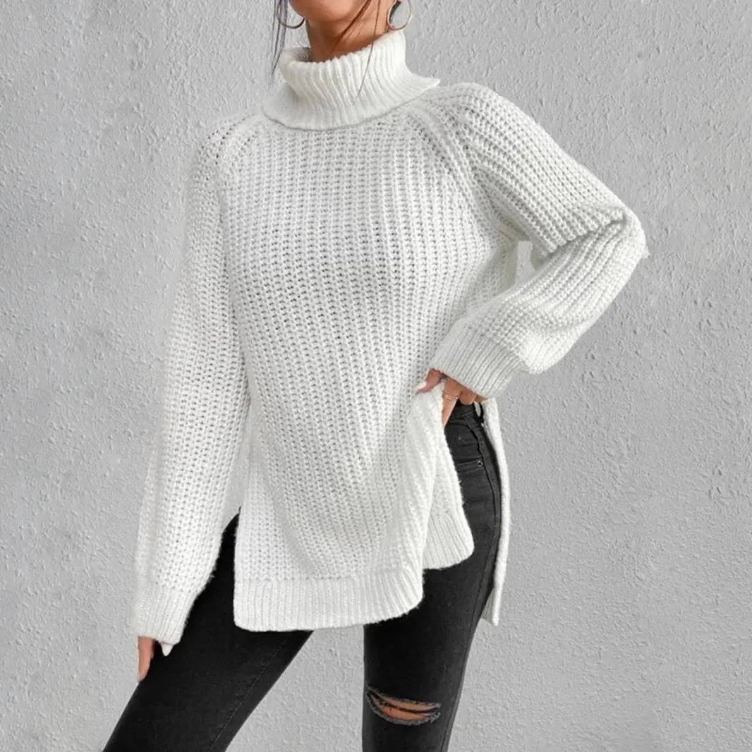 Alissa - Comfortable Turtleneck Long Sweater