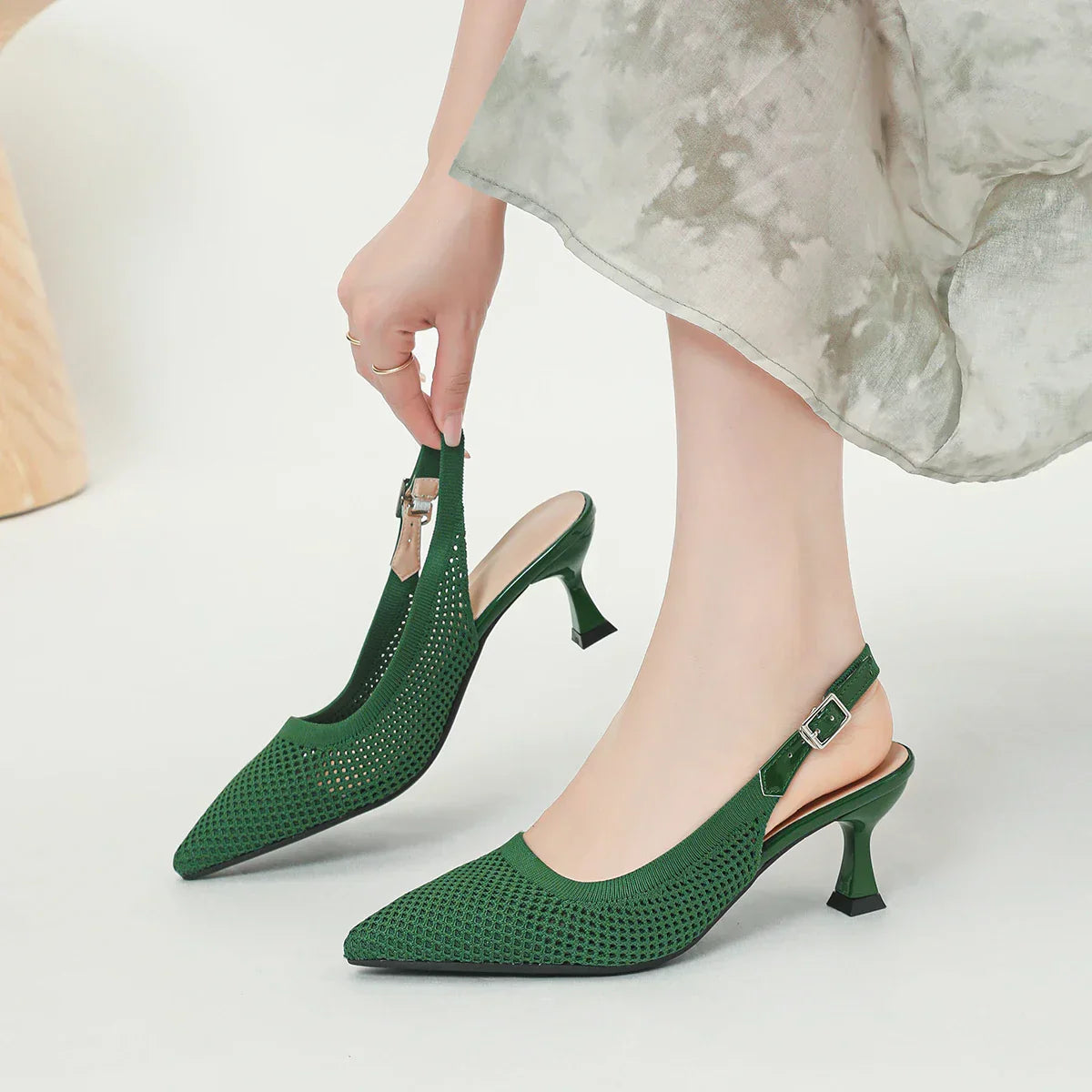 Maya | Elegant and Comfortable Mid-Heel Shoes