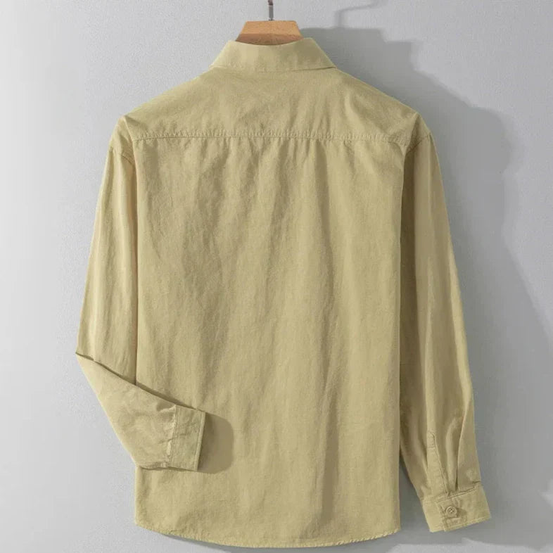 Caleb | Utility Cotton Shirt
