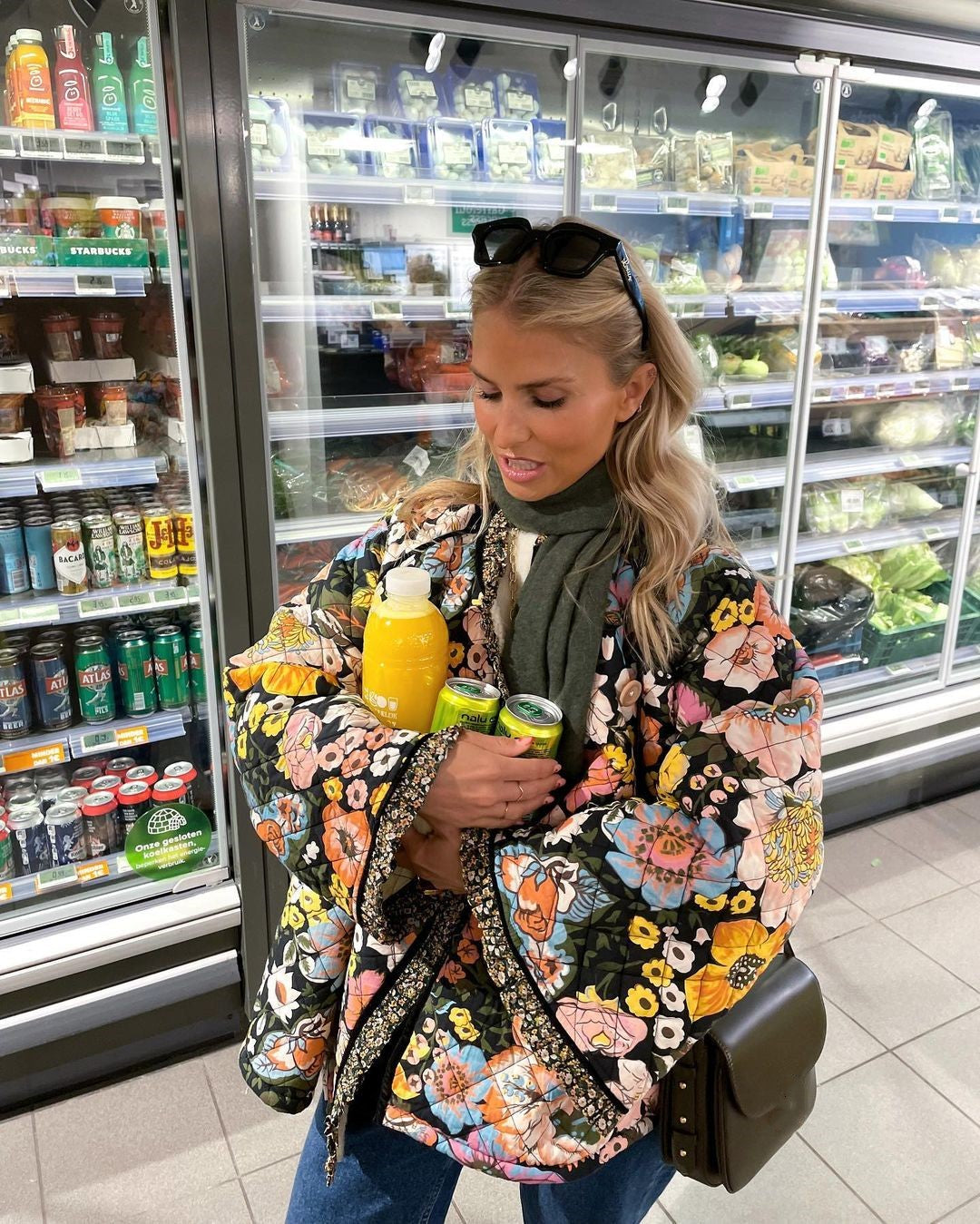 Hannah  - Stylish Colorful Autumn Coat