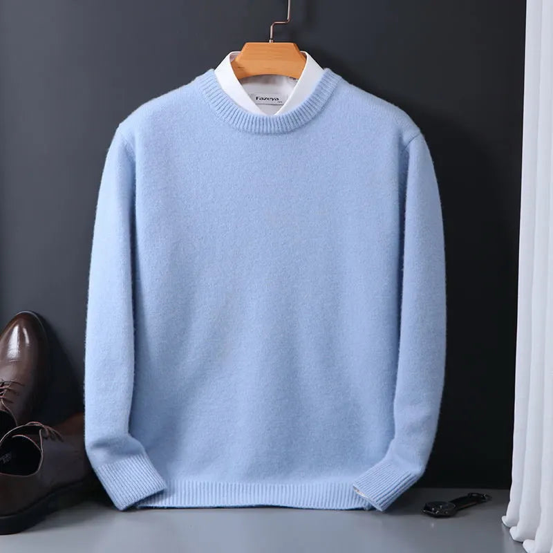 Levi - Stylish Soft Solid Color Sweater