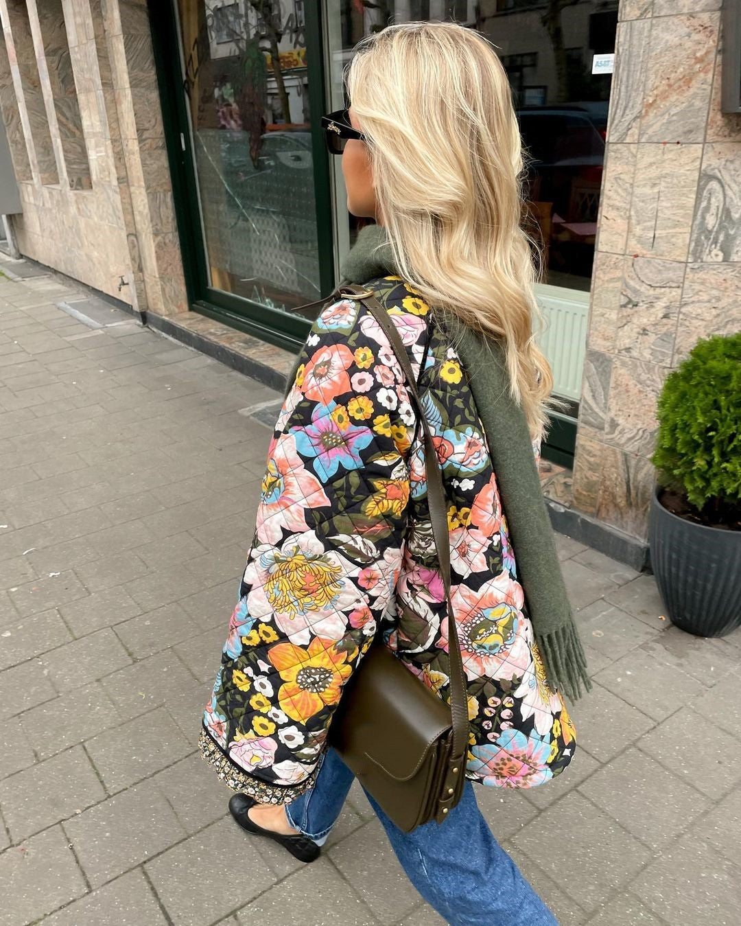 Hannah  - Stylish Colorful Autumn Coat