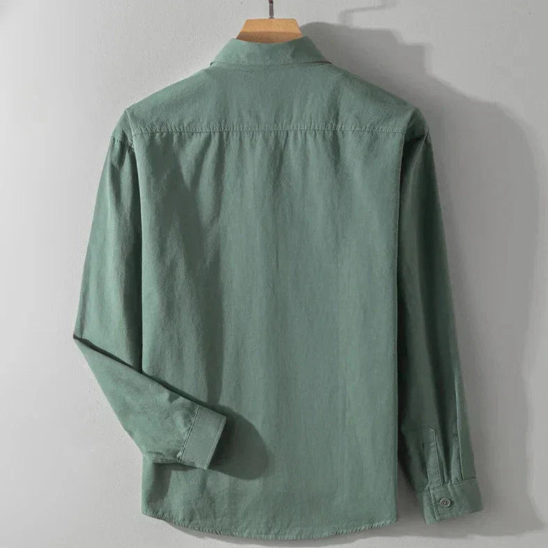 Caleb | Utility Cotton Shirt