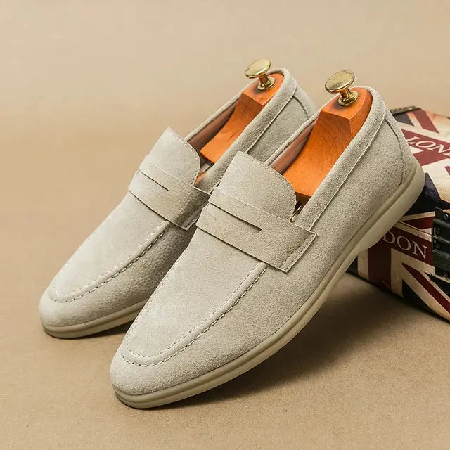 Leon - Stylish Lace-Up Loafers