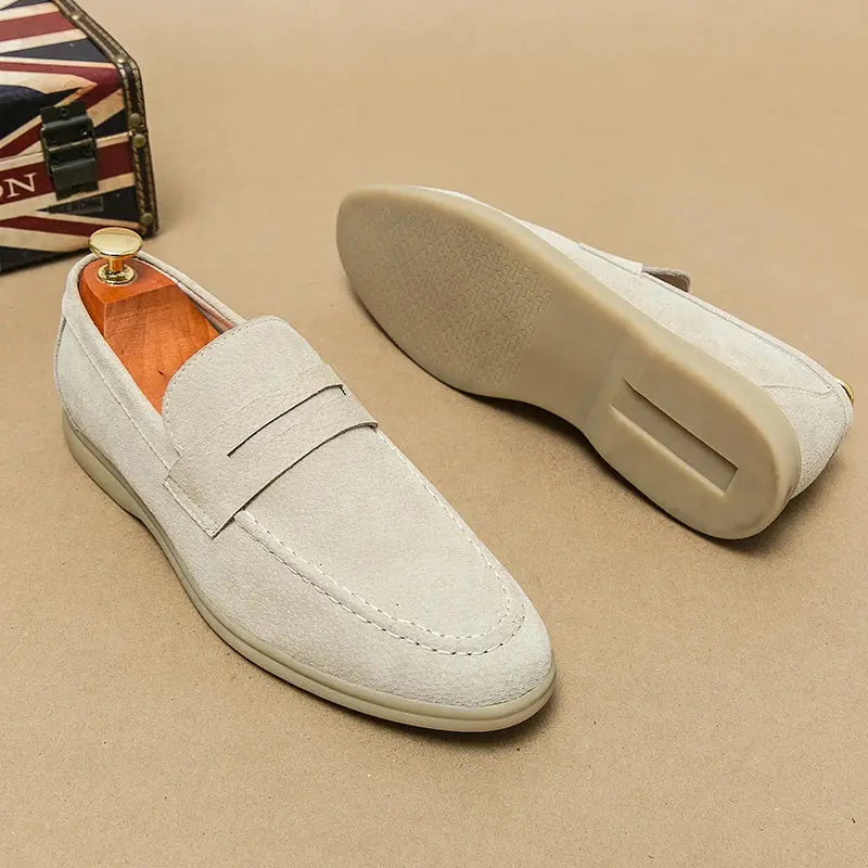 Leon - Stylish Lace-Up Loafers