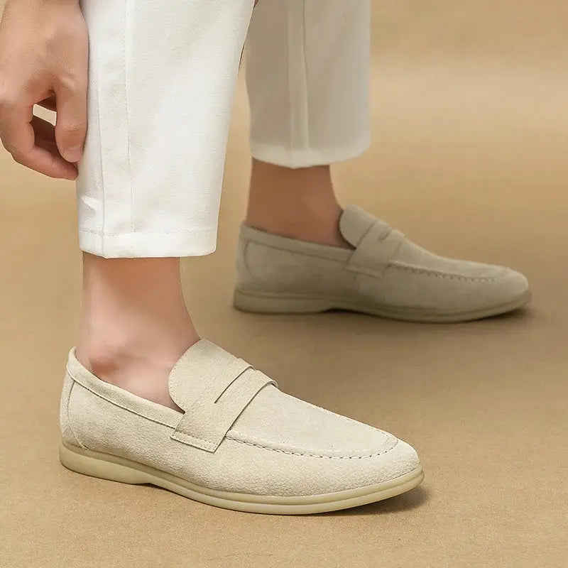 Leon - Stylish Lace-Up Loafers