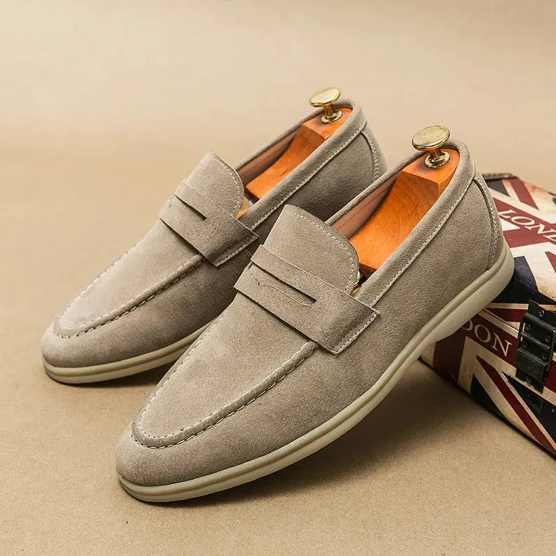 Leon - Stylish Lace-Up Loafers