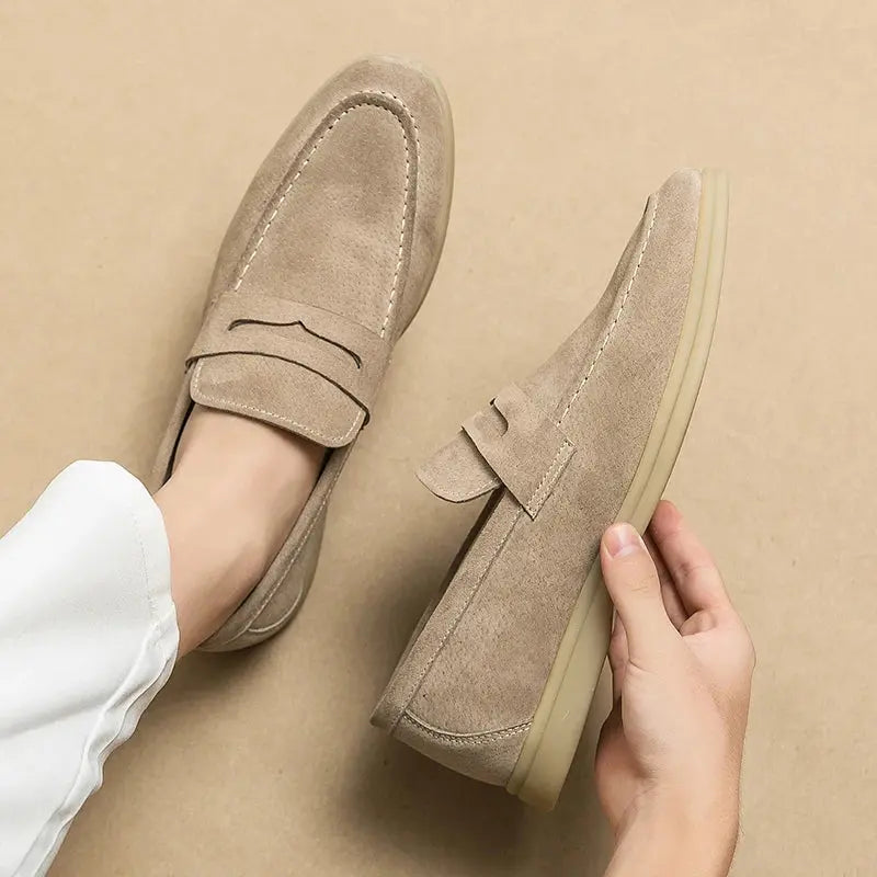 Leon - Stylish Lace-Up Loafers