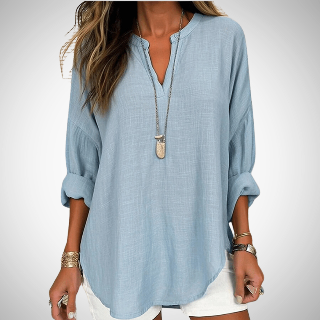 Nara | Flowy Elegant Beach Shirt