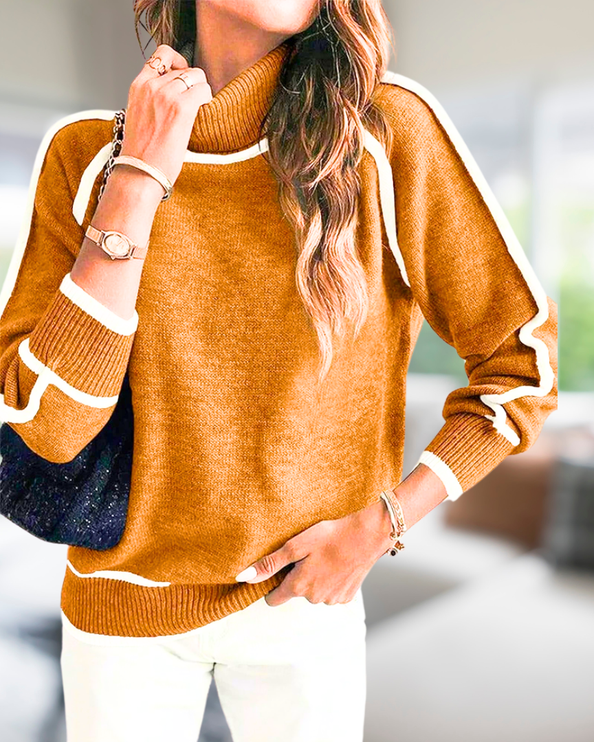 Beth - Cozy Turtleneck Sweater