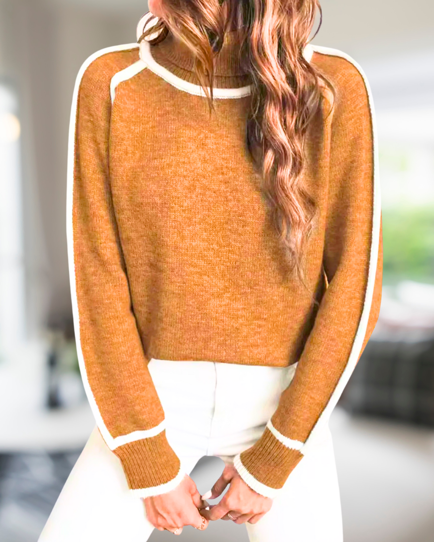 Beth - Cozy Turtleneck Sweater