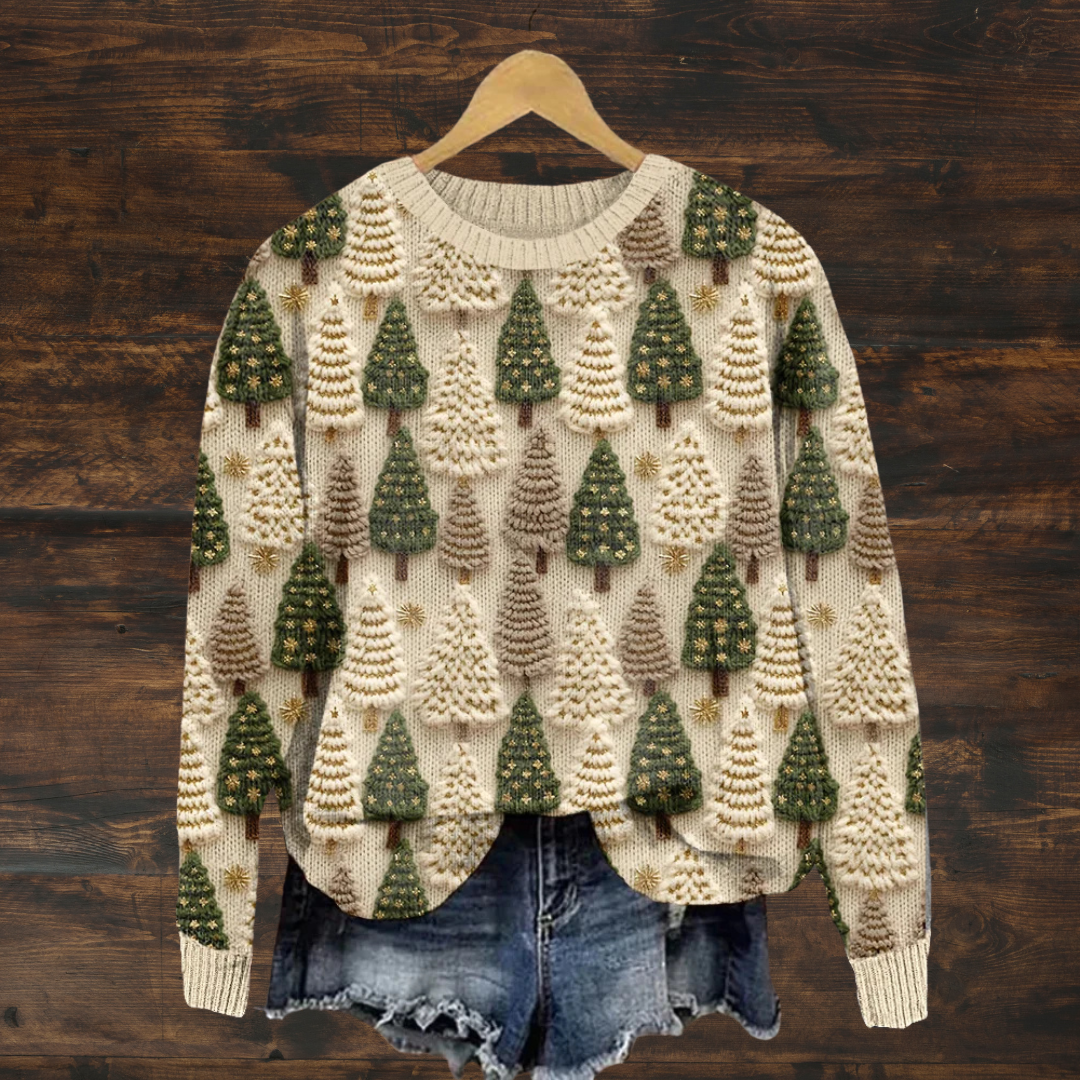 Sabrina- Comfortable Holiday Sweater