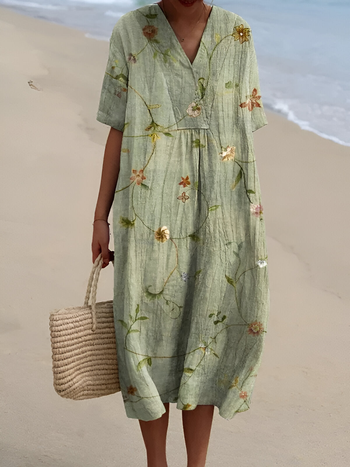 Lillian | Summer Breeze Printed Dress