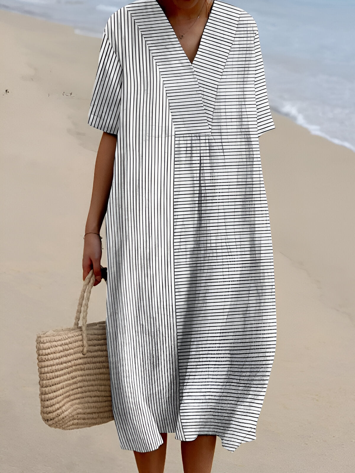 Quine| Printed Summer Breeze Dress