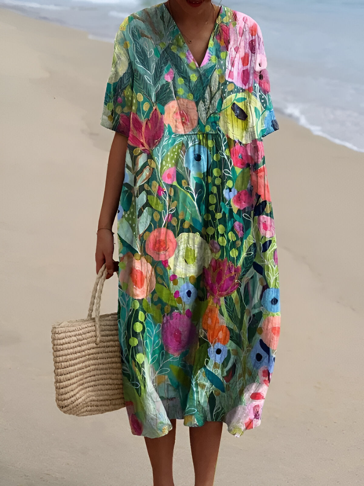 Arelle | Printed Summer Breeze Dress
