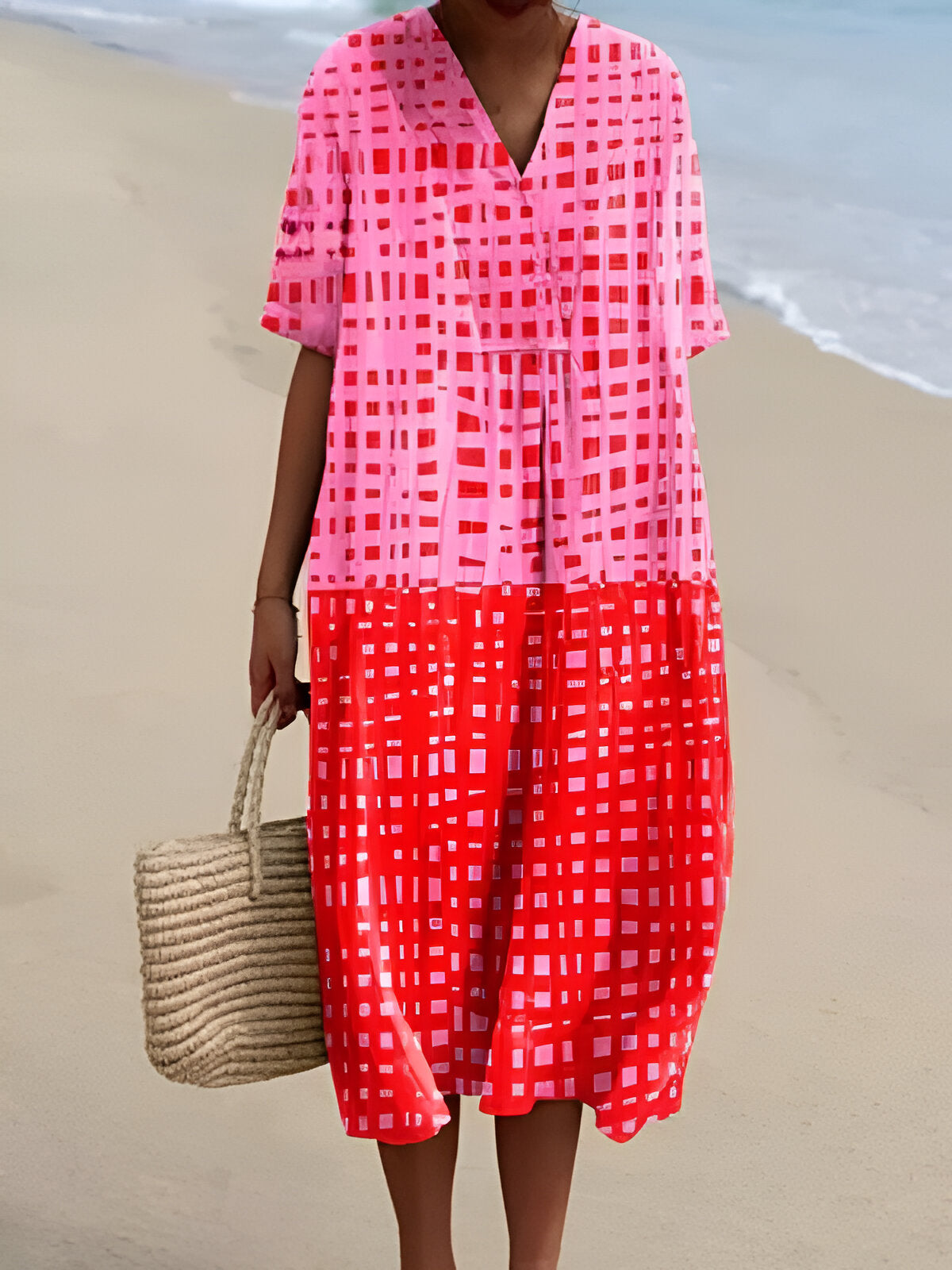 Vienna| Printed Summer Breeze Dress