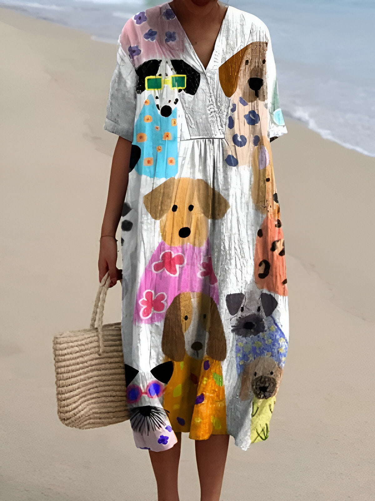 Roberta | Summer Breeze Printed Dress