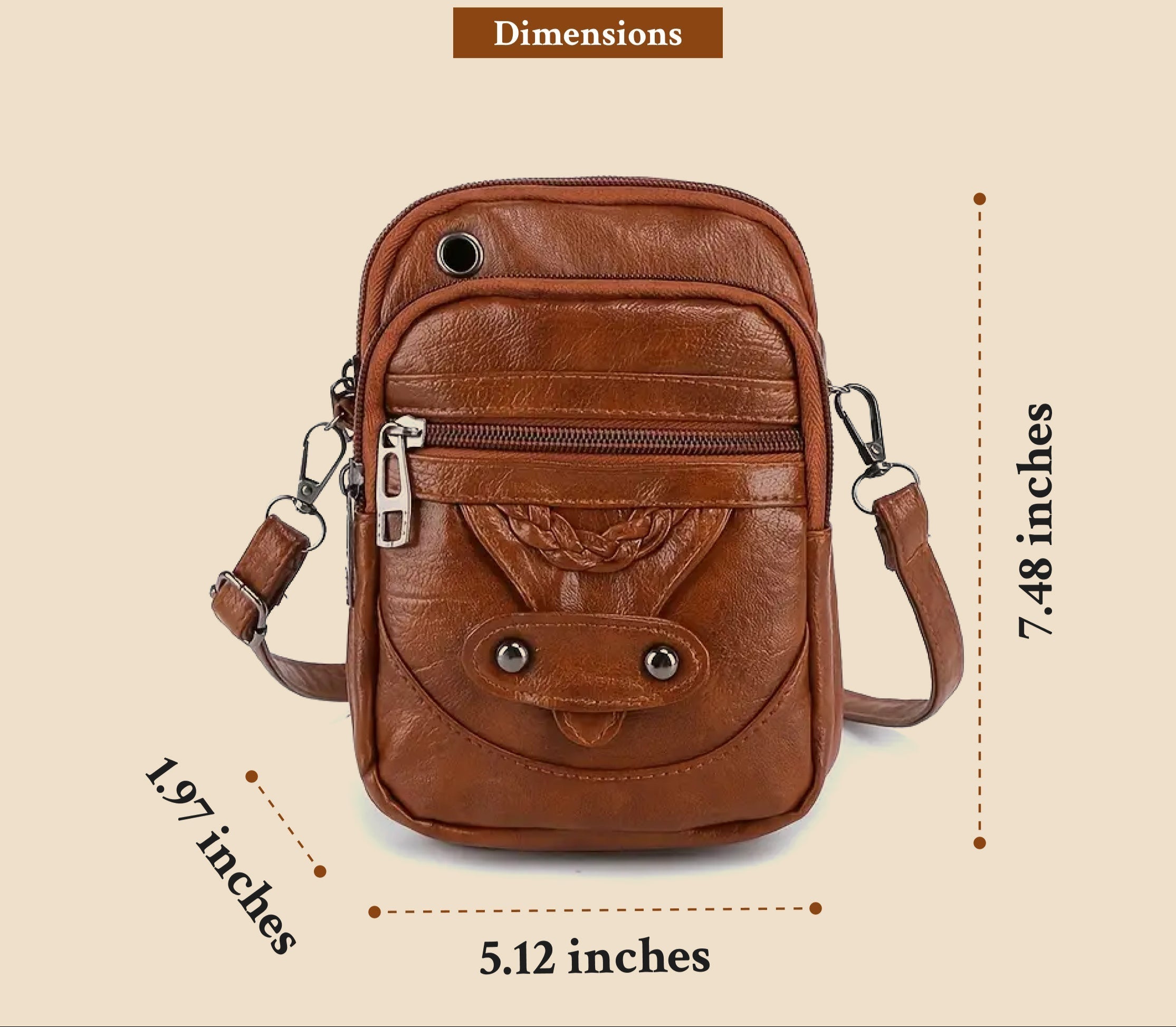 Vintage Crossbody Bag