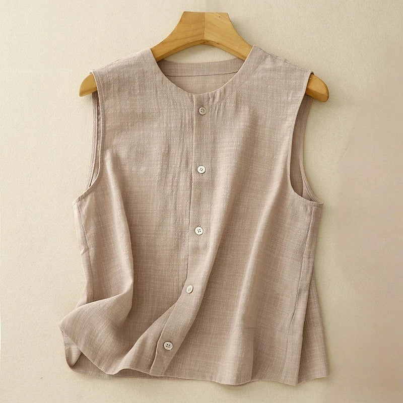 Maria - Sleeveless Blouse