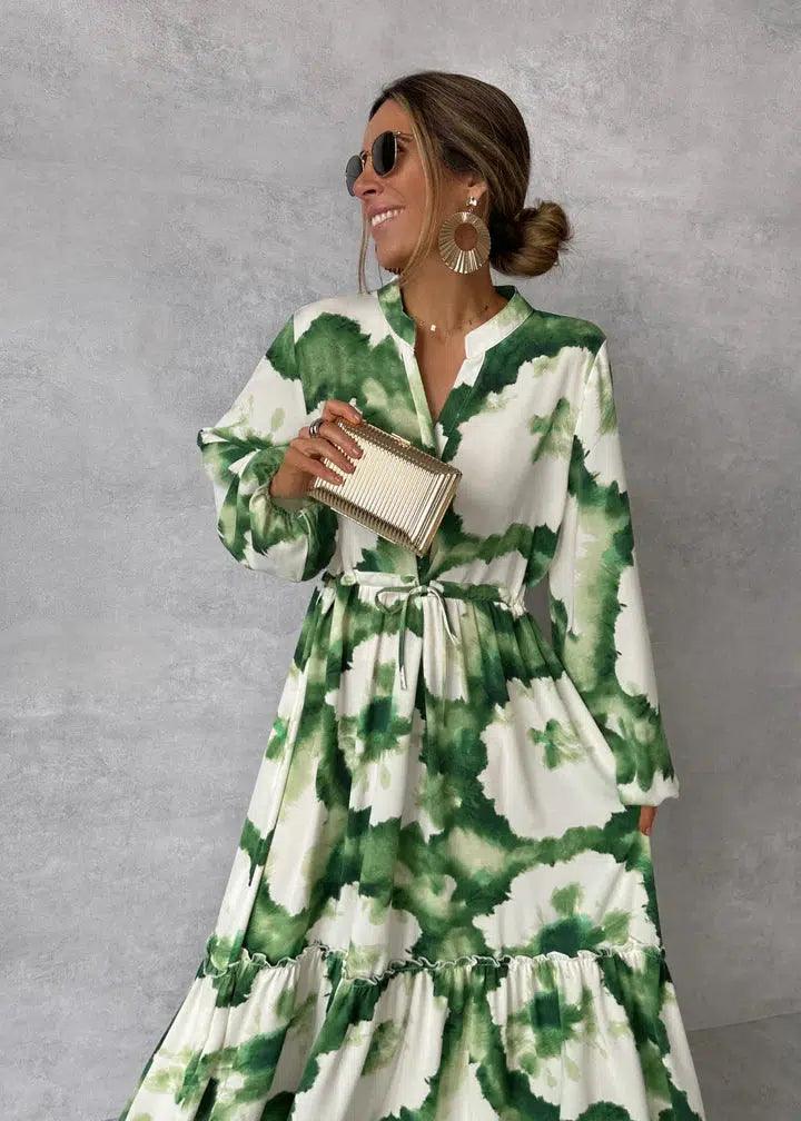 Alicia | Elegant Flowy Maxi Dress