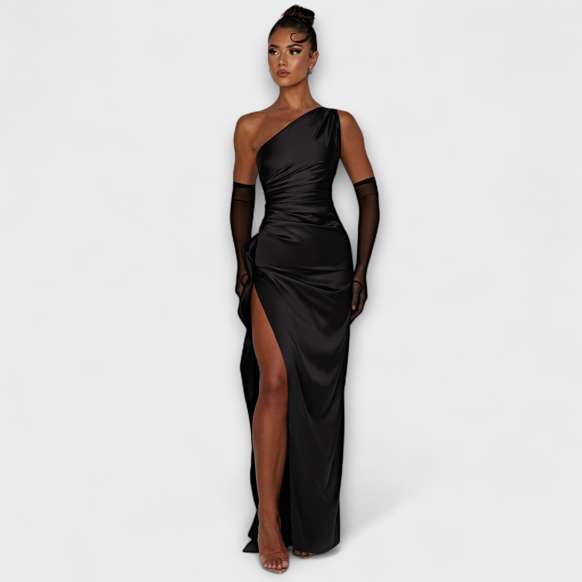 Celeste One-Shoulder Maxi Dress