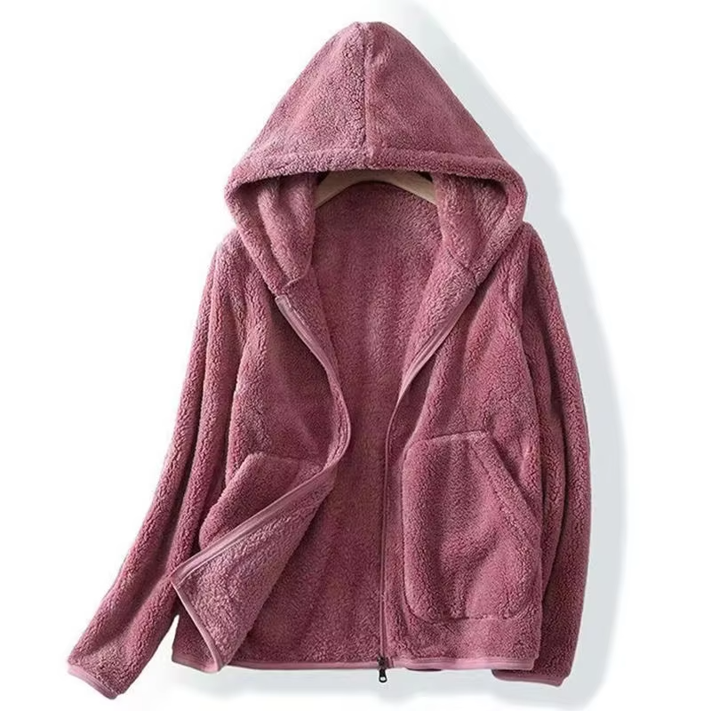 Naomi - Super Soft Coral Fleece Sweatshirt