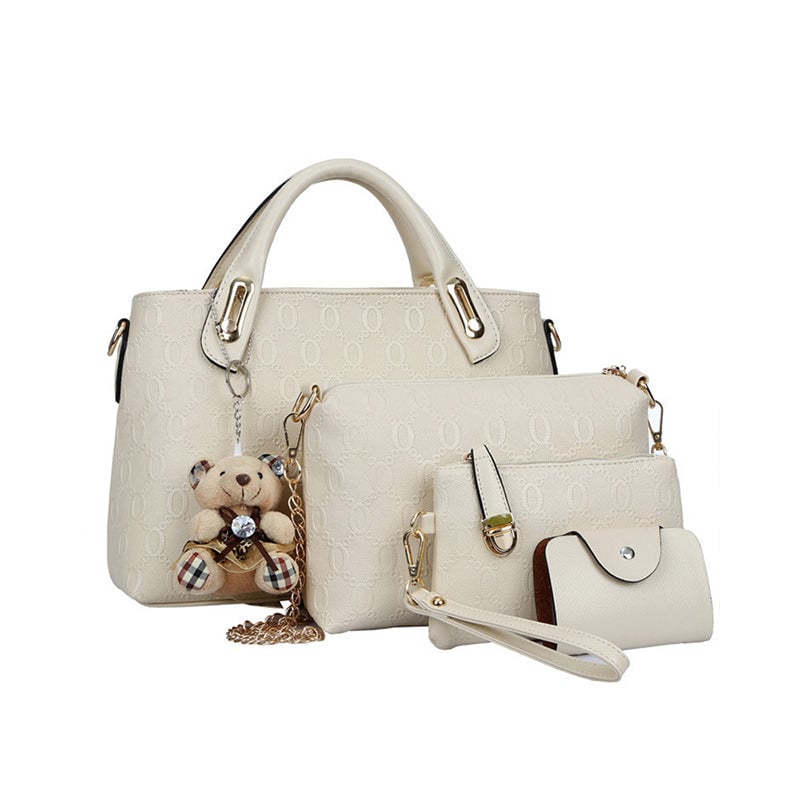 Grace Luxe Set | Elegant Cute 4-Piece Handbag Set