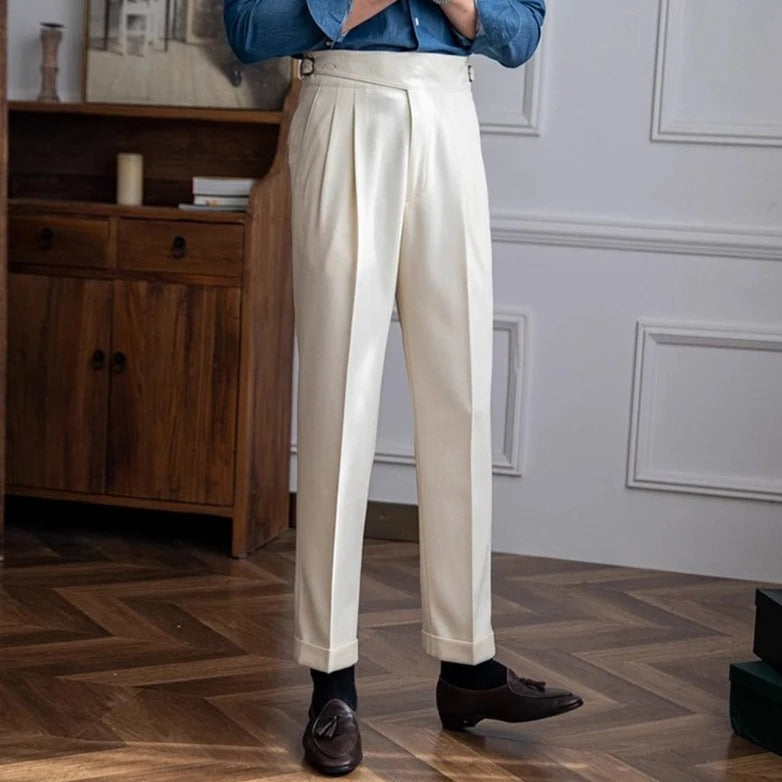 Steve | Italian style High-Waisted Trouser