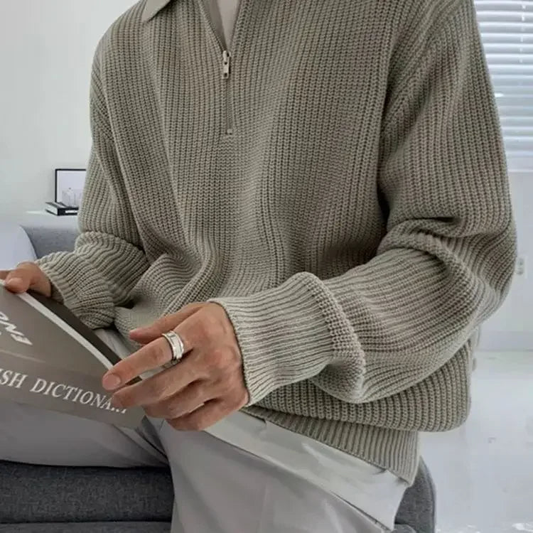Lucas - Premium Zipped Sweater