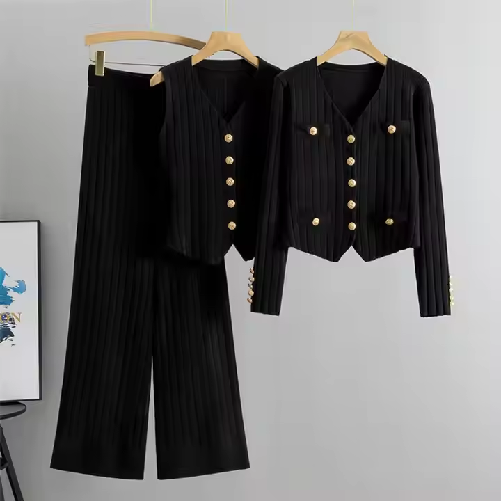 Amelia - Elegant Vest Co-Ord Set