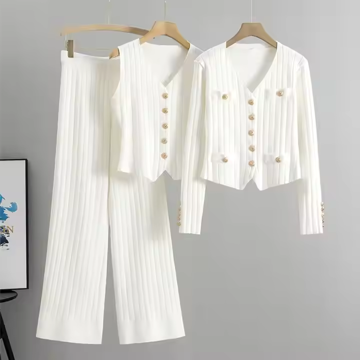 Amelia - Elegant Vest Co-Ord Set
